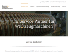 Tablet Screenshot of drebotec.de